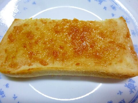 ☆甘酸っぱい♪　梅蜂蜜トースト☆